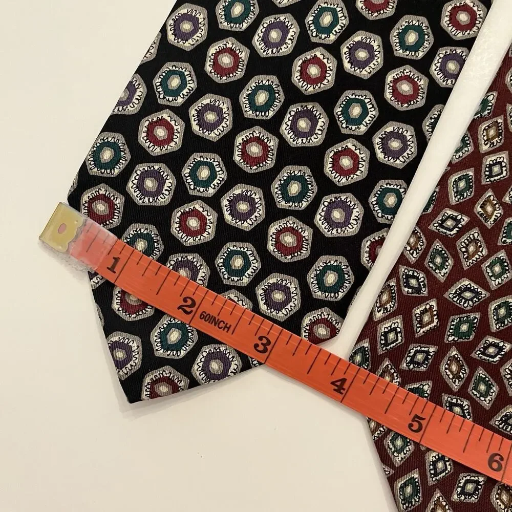 Vintage Robert Talbott Silk Tie Men 3.5